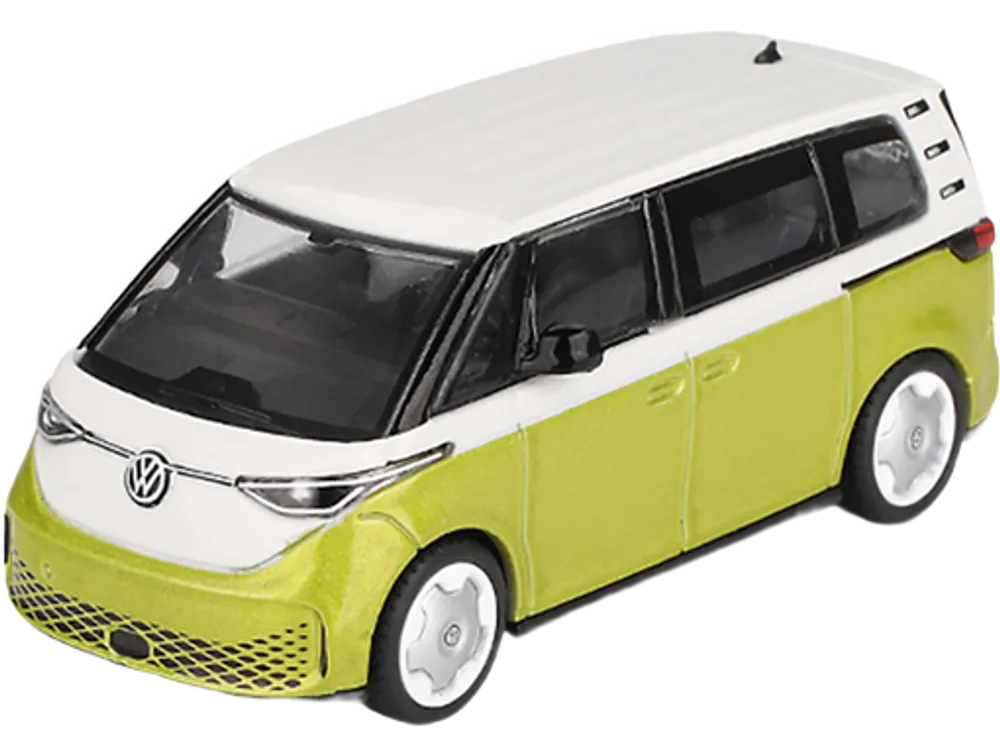 Volkswagen ID. Buzz Van Pomelo Yellow Metallic and Candy White