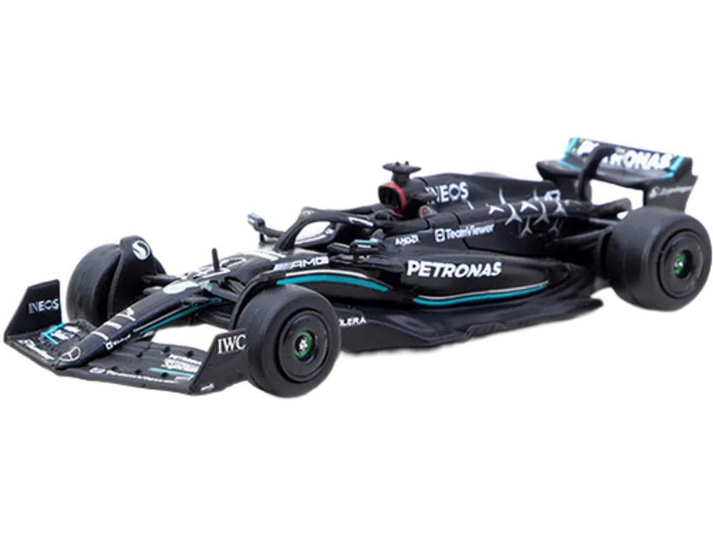 Mercedes-AMG F1 W14 E Performance #47 Mick Schumacher Formula One F1 "Spanish GP Tyre Testing" (2023) with Pit Board "Global64" Series 1/64 Diecast Model by Tarmac Works